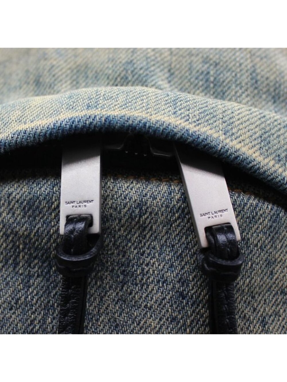 Saint Laurent Denim Backpack - Picture 13 of 15